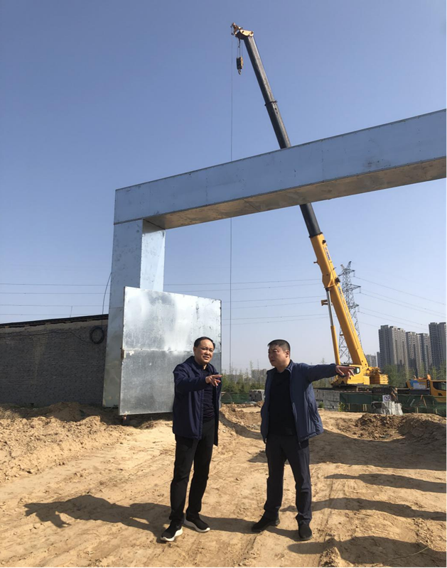 华体会在线登录官网-华体会（中国）
党委委员、副总经理张岩到侯寨新镇区安置区调研项目建设工作